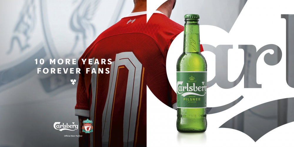 Image for Carlsberg and Liverpool Football Club Ink Historic 10-Year Deal